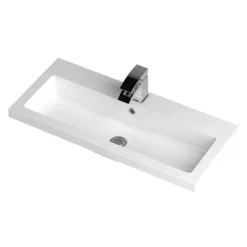 Hudson Reed 800 X 355mm Full Depth Polymarble Basin 1TH