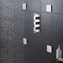 Hudson Reed - Square Tile Body Jet 5 Hudson Reed - Square Tile Body Jet -Bathroom Products Shop hudsonreedsquaretilebodyjetbdj002d1