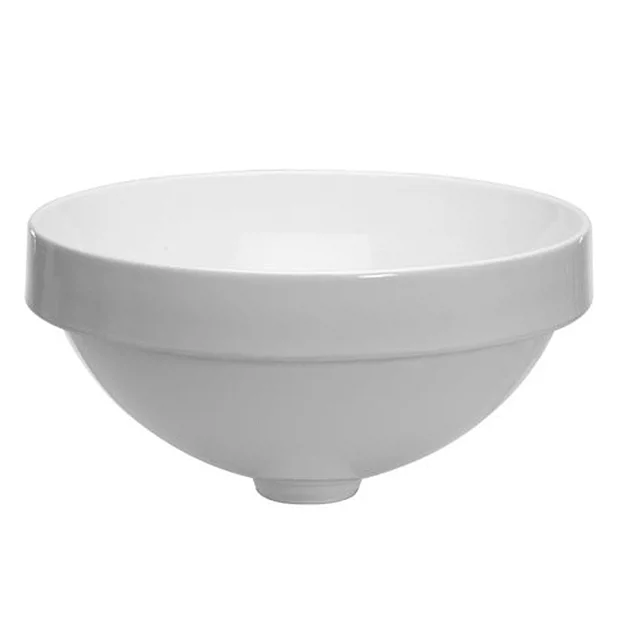 Crosswater Nepi 400mm Inset Basin Gloss White 2 Crosswater Nepi 400mm Inset Basin Gloss White - Image 2