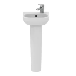 Ideal Standard I.Life A 350mm 1TH Handrinse Basin + Full Pedestal -Bathroom Products Shop isila35fp d3