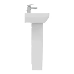 Ideal Standard I.Life A 400mm 1TH Handrinse Basin + Full Pedestal -Bathroom Products Shop isila40fp d2