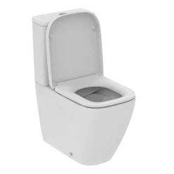 Ideal Standard I.Life S Compact 6/4 Litre Rimless Close Coupled Back To Wall WC + Soft Close Seat