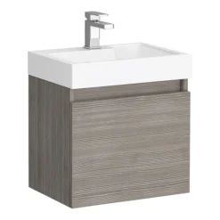 Milan Juno Grey Avola Cloakroom Suite -Bathroom Products Shop jgwga detail01