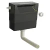 Milan Juno 500 X 253mm Black WC Unit With Cistern (Excludes Pan)