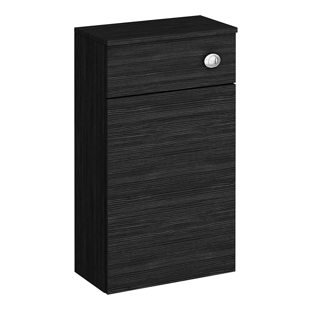 Milan Juno 500 X 253mm Black WC Unit With Cistern (Excludes Pan) 2 Milan Juno 500 X 253mm Black WC Unit With Cistern (Excludes Pan) - Image 2