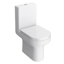 Kyoto Cloakroom Suite (450 Counter Top Basin + Close Coupled Toilet) -Bathroom Products Shop kcs01th d1