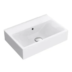 Kyoto Cloakroom Suite (450 Counter Top Basin + Close Coupled Toilet) -Bathroom Products Shop kcs01th d3
