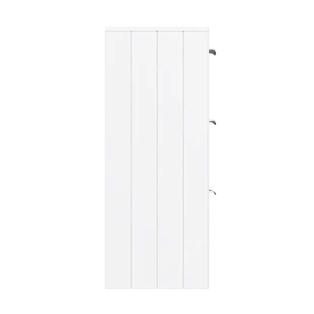 Keswick White 350mm Traditional 3 Drawer Storage Unit 1 Keswick White 350mm Traditional 3 Drawer Storage Unit