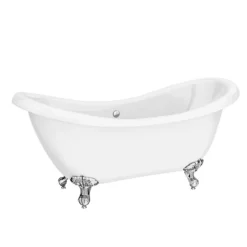 Keswick Traditional Roll Top Bath Suite (1750mm) -Bathroom Products Shop keswicktraditionalrolltopbathsuited3