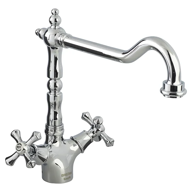 Bristan Colonial Monobloc EasyFit Kitchen Sink Mixer - Chrome 2 Bristan Colonial Monobloc EasyFit Kitchen Sink Mixer - Chrome - Image 2
