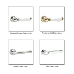 Heritage - Granley Close Coupled Standard Height WC & Cistern -Bathroom Products Shop leversnnnnnnnn