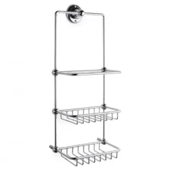 Hudson Reed Traditional Shower Tidy - Chrome