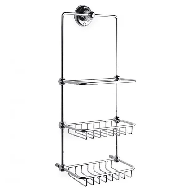 Hudson Reed Traditional Shower Tidy - Chrome 1 Hudson Reed Traditional Shower Tidy - Chrome