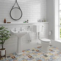 Carlton Low Level Traditional Toilet -Bathroom Products Shop lltcwc d2