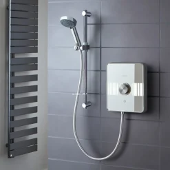 Aqualisa - Lumi Electric Shower With Adjustable Head - Chrome -Bathroom Products Shop lme8501 d1n