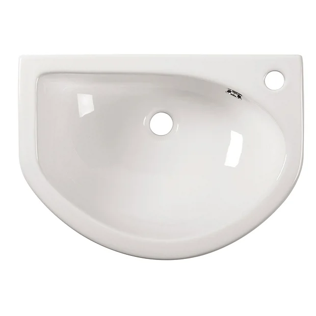 Roper Rhodes Minerva 540mm Slimline Semi-Countertop Basin 1 Roper Rhodes Minerva 540mm Slimline Semi-Countertop Basin