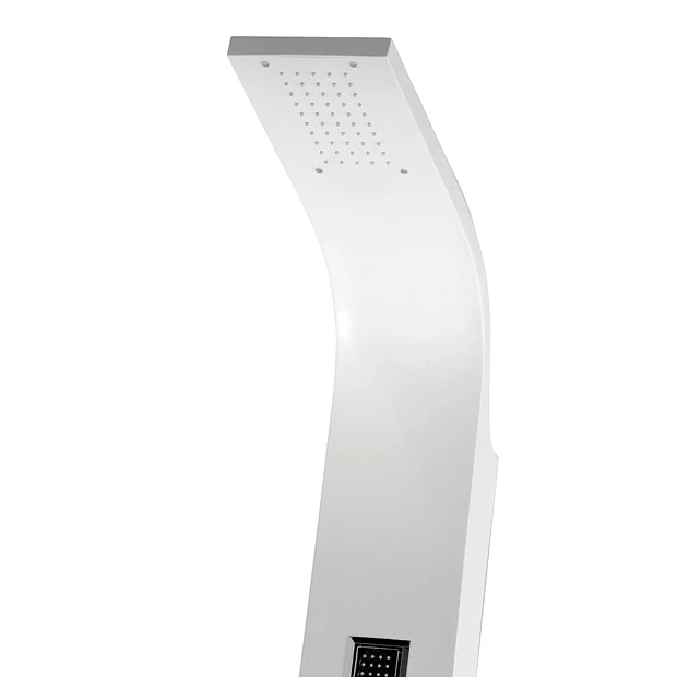 Maverick Tower Shower Panel (Thermostatic) - White 3 Maverick Tower Shower Panel (Thermostatic) - White - Image 3