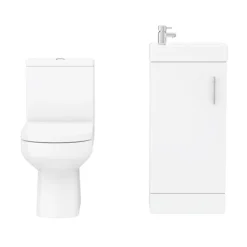 Milan Minimalist Floor Standing Cloakroom Suite -Bathroom Products Shop mcs2 n d4