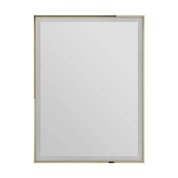 Heritage Kingston Vintage Gold 400 X 800mm Illuminated Rectangle Mirror With Demister Pad 1 Heritage Kingston Vintage Gold 400 X 800mm Illuminated Rectangle Mirror With Demister Pad