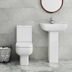 Pro 600 Short Projection Modern Bathroom Suite -Bathroom Products Shop mspbs d3