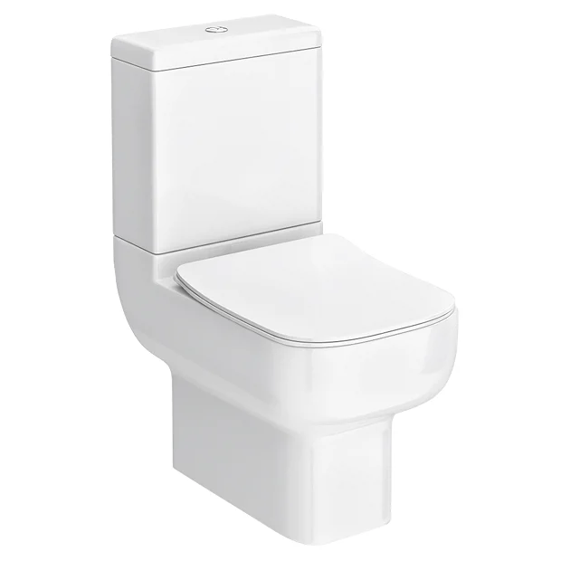 Pro 600 Modern Short Projection Toilet + Slim Soft Close Seat 2 Pro 600 Modern Short Projection Toilet + Slim Soft Close Seat - Image 2