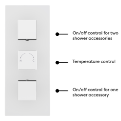 Milan Shower Package (Rainfall Wall Mounted Head, Handset + Freeflow Bath Filler) 10 Milan Shower Package (Rainfall Wall Mounted Head, Handset + Freeflow Bath Filler) -Bathroom Products Shop mspwm detail1