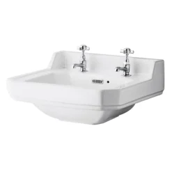 Carlton/Richmond 560mm Medium 2 Tap Hole Basin