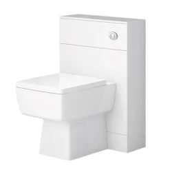Nova High Gloss White Vanity Bathroom Suite - W1500 X D400/200mm