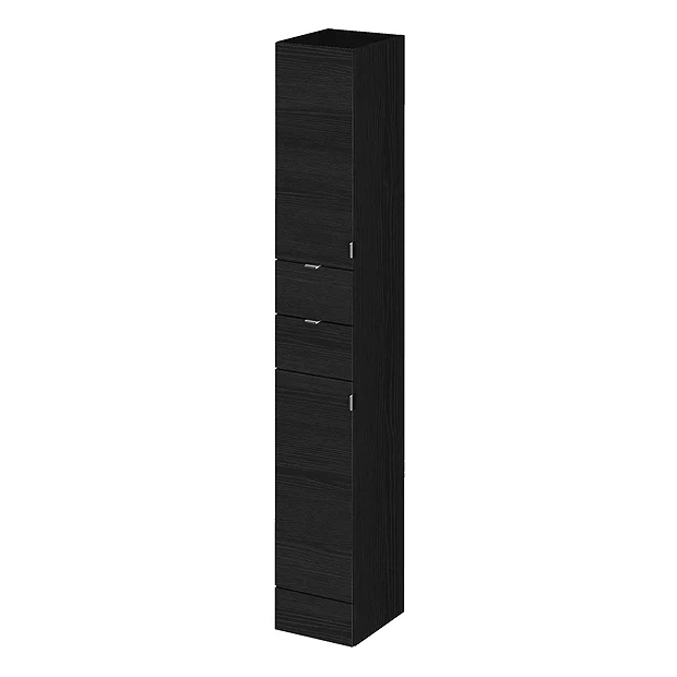 Hudson Reed 300x355mm Tall Hacienda Black Full Depth Tower Unit 2 Hudson Reed 300x355mm Tall Hacienda Black Full Depth Tower Unit - Image 2