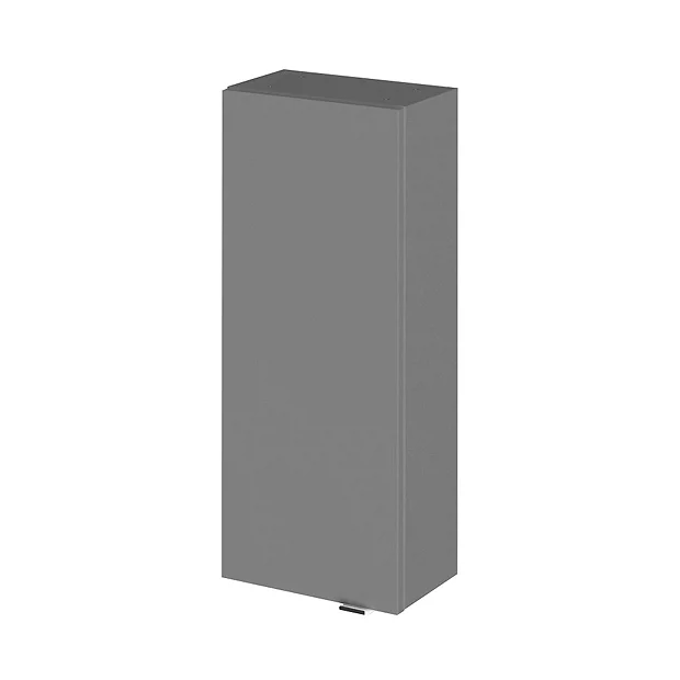 Hudson Reed 300x182mm Gloss Grey Fitted Wall Unit 2 Hudson Reed 300x182mm Gloss Grey Fitted Wall Unit - Image 2