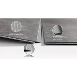 Orion Light Cement Waterproof Wall Tile Shower Panels - 375 X 650mm