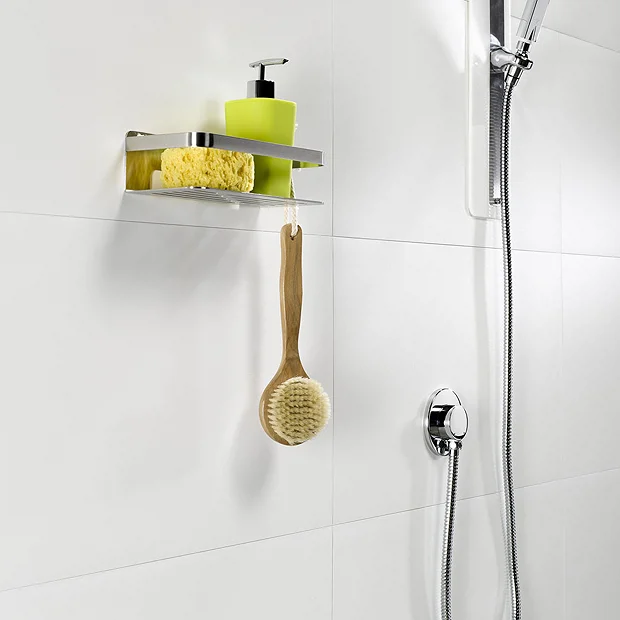 Orion White 375 X 650mm Waterproof Wall Tile Shower Panels 2 Orion White 375 X 650mm Waterproof Wall Tile Shower Panels - Image 2