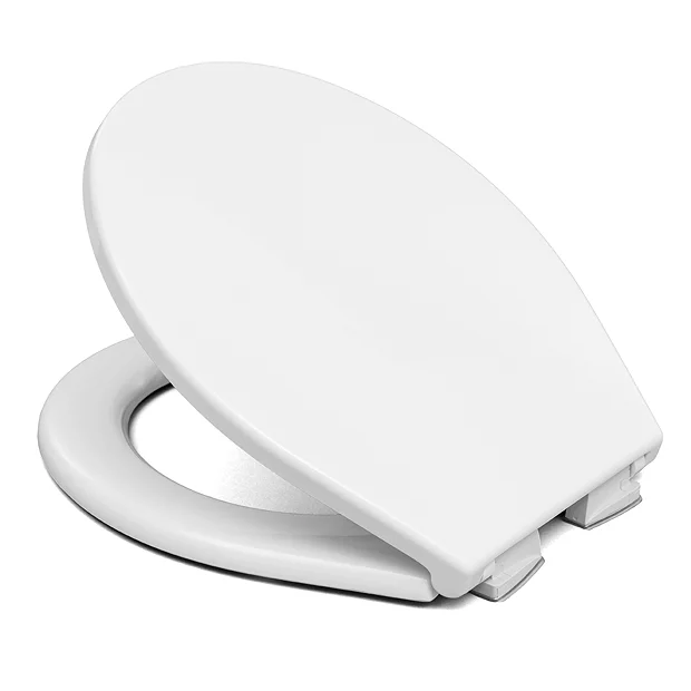 Alaska Oval Short Toilet Seat 2 Alaska Oval Short Toilet Seat - Image 2