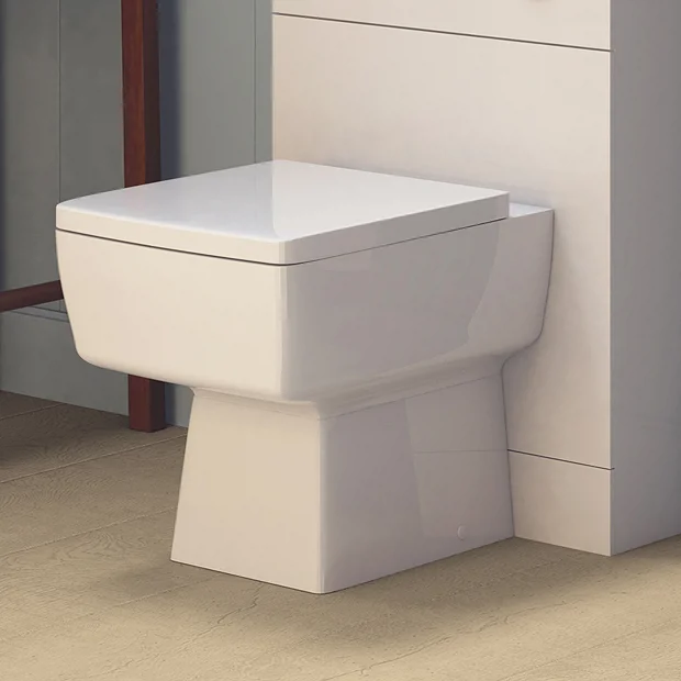 Nuie Bliss Square Back To Wall Pan Inc. Soft Close Top Fix Seat + Concealed Cistern 1 Nuie Bliss Square Back To Wall Pan Inc. Soft Close Top Fix Seat + Concealed Cistern