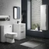 Monza BTW Toilet With Bliss Square Pan + Soft Close Seat