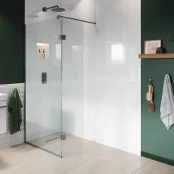Orion White Arctic Sparkle Shower Wall Panel - 2400 X 1000mm 7 Orion White Arctic Sparkle Shower Wall Panel - 2400 X 1000mm -Bathroom Products Shop pvc2410arcw d2