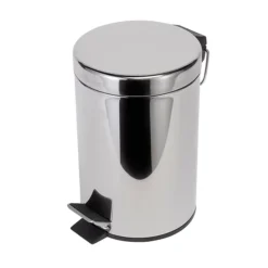Croydex 3 Litre Stainless Steel Pedal Bin 7 Croydex 3 Litre Stainless Steel Pedal Bin -Bathroom Products Shop qa107205ai1