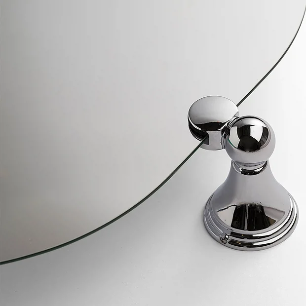 Croydex - Westminster Mirror And Brackets - Chrome 3 Croydex - Westminster Mirror And Brackets - Chrome - Image 3