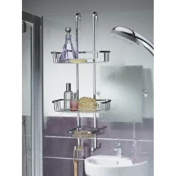 Croydex Hanging Shower Cubicle Tidy - 3 Tier