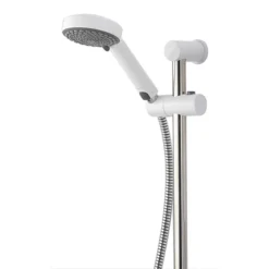 Aqualisa - Quartz Electric Shower - White/Chrome -Bathroom Products Shop qze8521 d1
