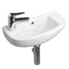 RAK Compact 45cm Slimline Bathroom Basin - 1 Tap Hole