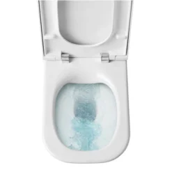 Roca The Gap Rimless Close Coupled Toilet + Compact Soft Close Seat -Bathroom Products Shop rcgpwc1 d1