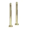 Burlington Riviera Art Deco Gold Standpipes For Freestanding Bath Taps