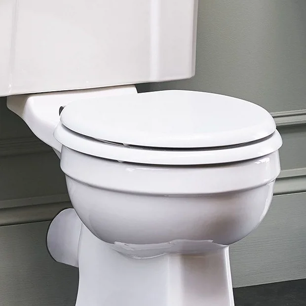 Burlington Soft Close Toilet Seat - Gloss White Seat 1 Burlington Soft Close Toilet Seat - Gloss White Seat