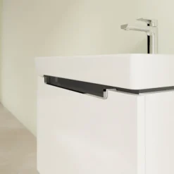 Villeroy & Boch Villeroy And Boch Subway 2.0 Glossy White 600mm Wall Hung 1-Drawer Vanity Unit -Bathroom Products Shop sbgw600 d2