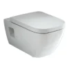 Geberit Selnova Square Rimless Wall Hung Pan + Soft Close Seat