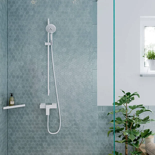 Hansgrohe AddStoris Matt Black Corner Shower Basket 4 Hansgrohe AddStoris Matt Black Corner Shower Basket - Image 4