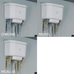 Silverdale Empire Art Deco High Level Toilet - Excludes Seat 5 Silverdale Empire Art Deco High Level Toilet - Excludes Seat -Bathroom Products Shop silverdaleempireartdecohighleveltoiletd1