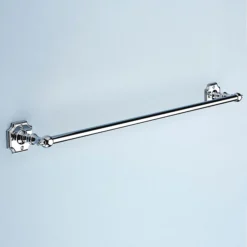 Silverdale Luxury Victorian Towel Rail (810mm Wide - Chrome)