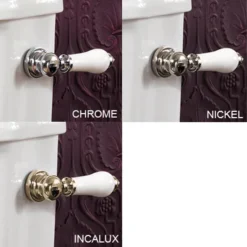 Silverdale Victorian Garden Pattern Low Level Toilet - Excludes Seat -Bathroom Products Shop silverdalevictoriangardenpatternlowleveltoiletd1